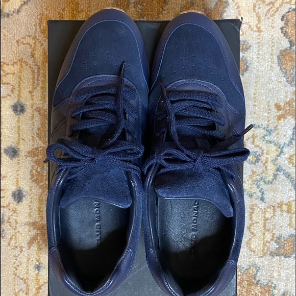 Club Monaco Zoe Running Shoes in Navy Blue women’s size 8 - Picture 5 of 7